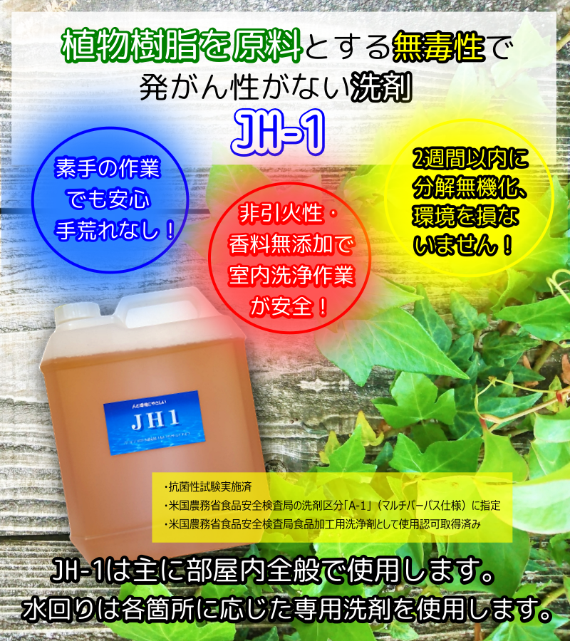 万能トータル洗剤JH1