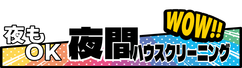 夜間ハウスクリーニング