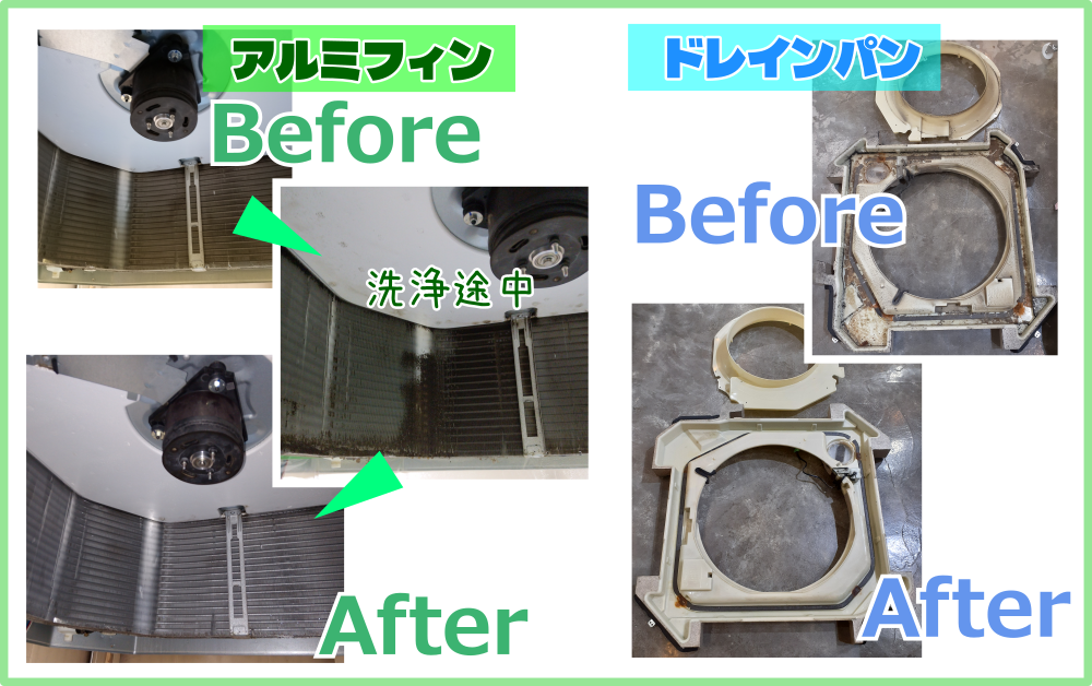 業務用エアコン分解