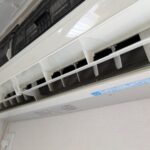 エアコンクリーニング施工後の吹き出し口