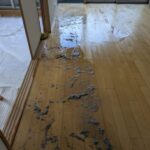 古いワックス除去