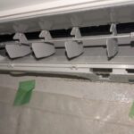 パナソニックエアコン洗浄後の吹出口